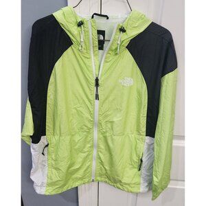 The North Face Womens Lightweight Hooded Windbreaker Jacket Large NWOT